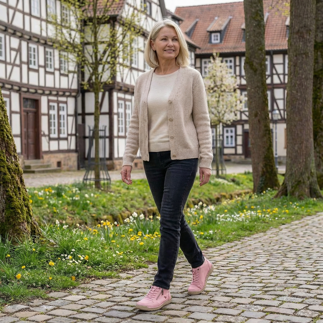 Elara™ – Orthopedic Comfort Sneakers with a Zipper
