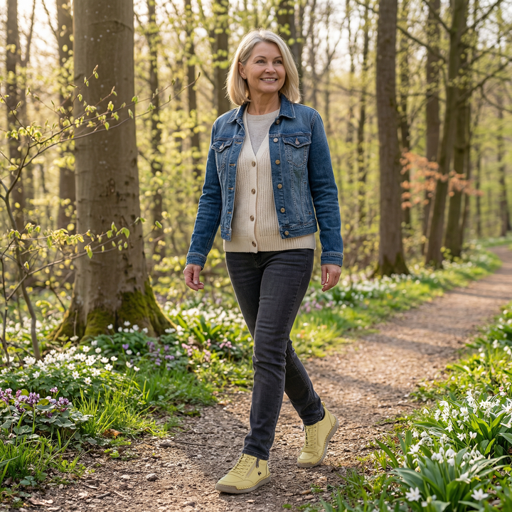 Elara™ – Orthopedic Comfort Sneakers with a Zipper
