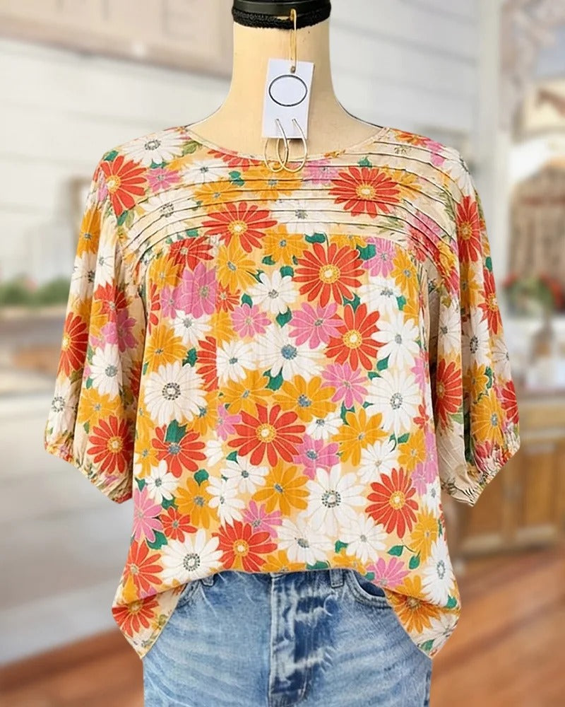 LIVIA™ | Floral Lace Blouse