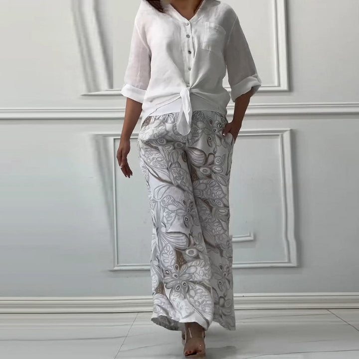 Pinas™ | Elegant Casual Cotton Set